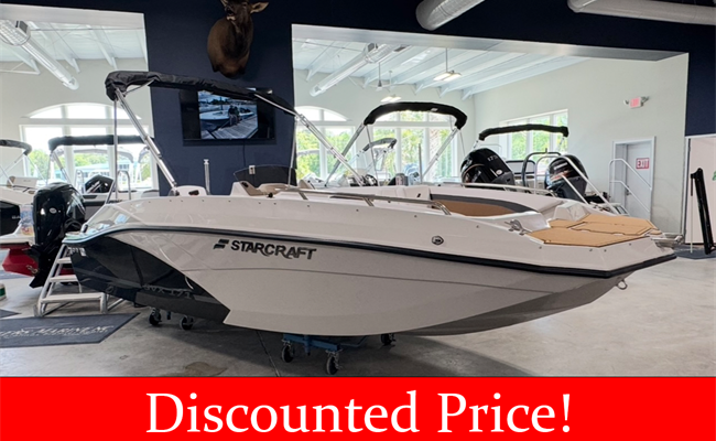 2025 Starcraft SVX 171 Silver/White/Black